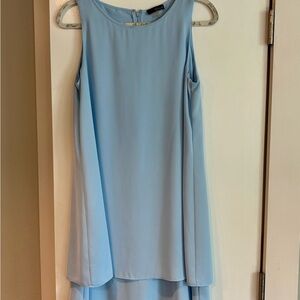 Renuar Light Blue High Low Dress